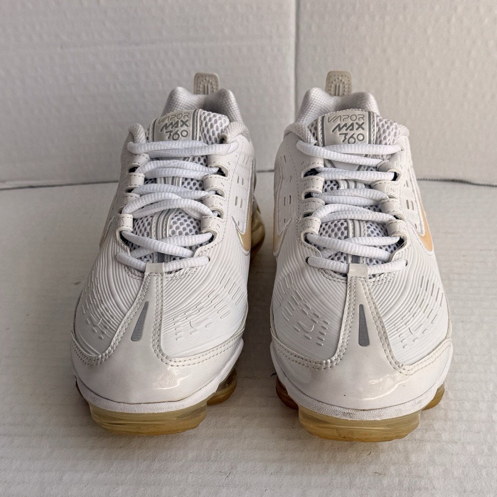 Nike Air VaporMax 360 Women's Size 7.5 US CK9670-100 Triple White Athletic Shoes - Picture 9 of 16